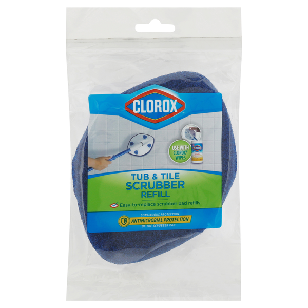 Cleaning Products Clorox Blue Tub & Tile Scrubber Refill hero