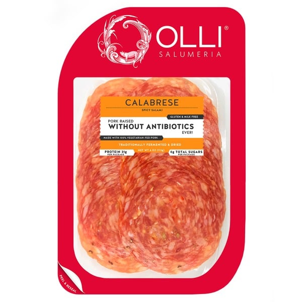 Deli Meat Olli Salumeria Calabrese Salami - Spicy hero