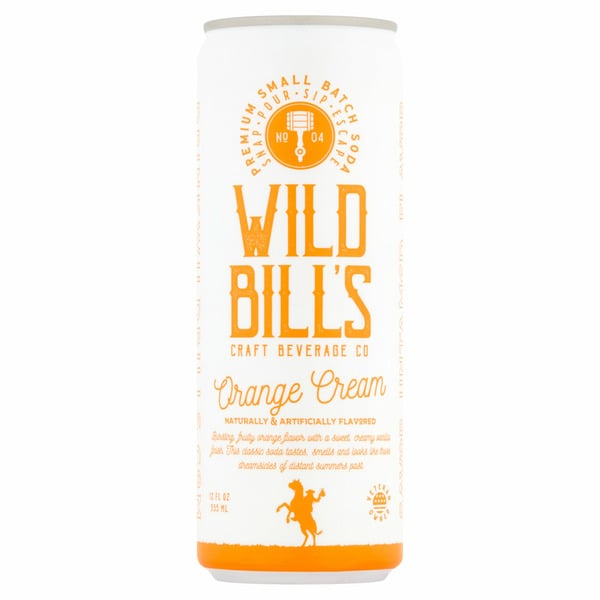 Soft Drinks Wild Bill's Craft Beverage Co Orange Cream Soda hero