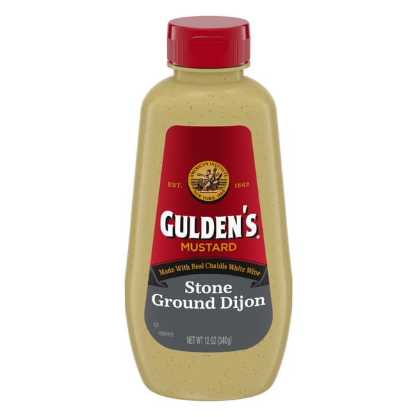 Condiments Gulden's Stone Ground Dijon Mustard hero