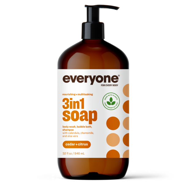 Everyone Soap 3 in 1 Cedar + Citrus hero