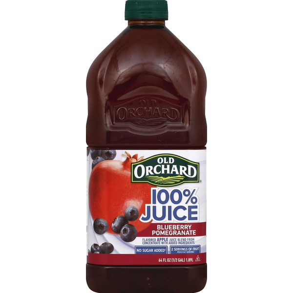 Juice & Nectars Old Orchard 100% Juice, Blueberry Pomegranate hero