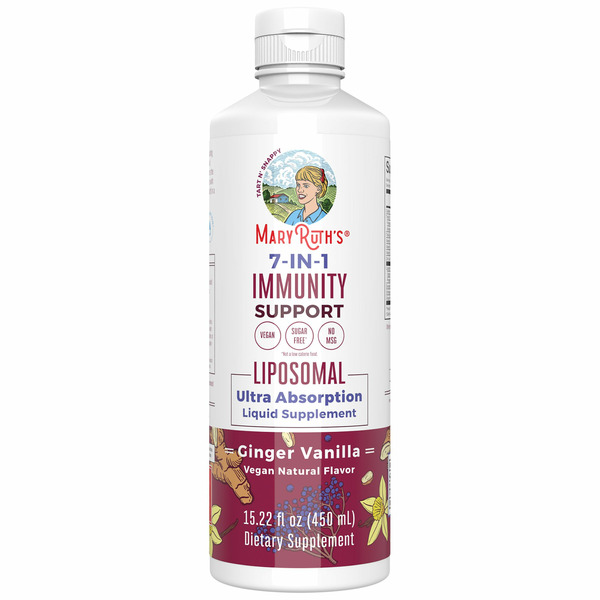 Immune Support MaryRuth’s Ginger Vanilla Immunity Support Liposomal hero