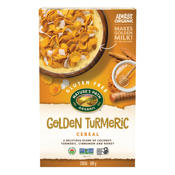 Cereal Nature's Path Golden Turmeric Cereal hero