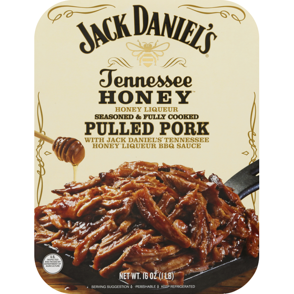 Packaged Meat Jack Daniel's Pulled Pork, Tennessee Honey hero