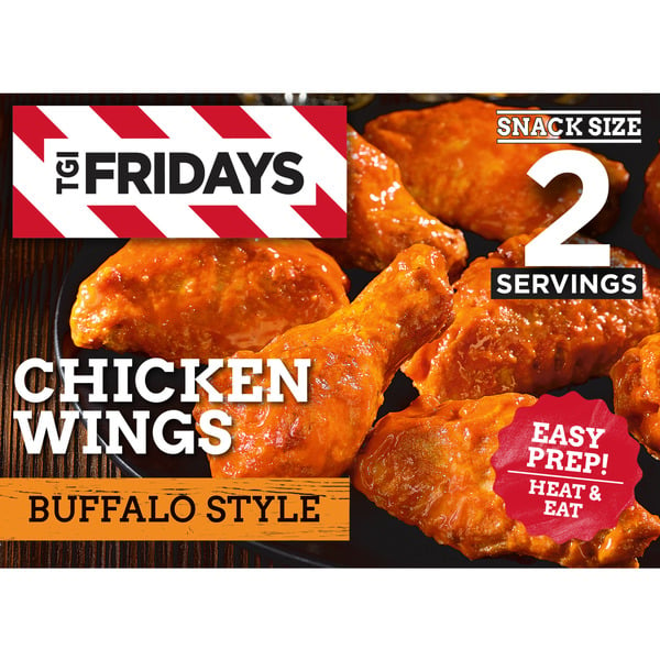 Frozen Appetizers & Sides TGI Fridays Buffalo Style Chicken Wings Frozen Snacks hero