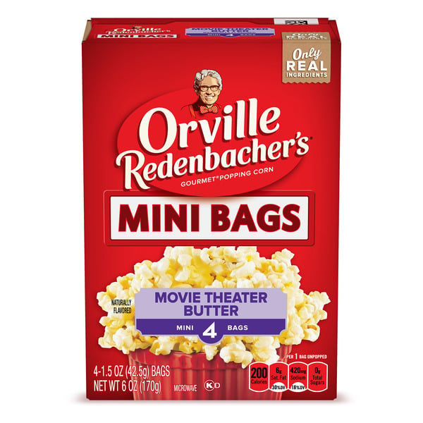 Popcorn & Jerky Orville Redenbacher's Mini Movie Theater Butter Popcorn hero