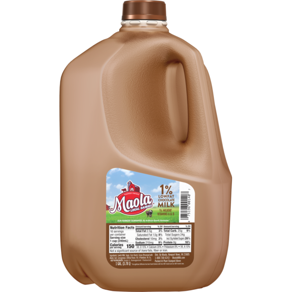 Milk, Soy & Lactose Free Maola 1% LF Choc Milk hero