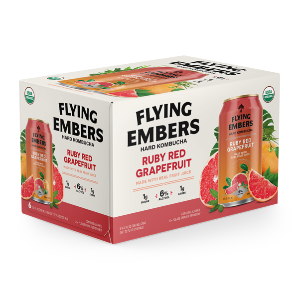 Beers & Coolers Flying Embers Ruby Red Grapefruit hero