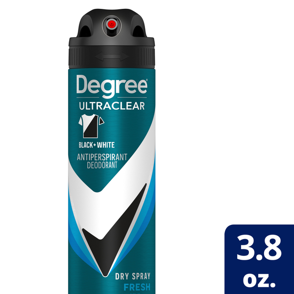 Digestion Degree Antiperspirant Deodorant Dry Spray Fresh hero