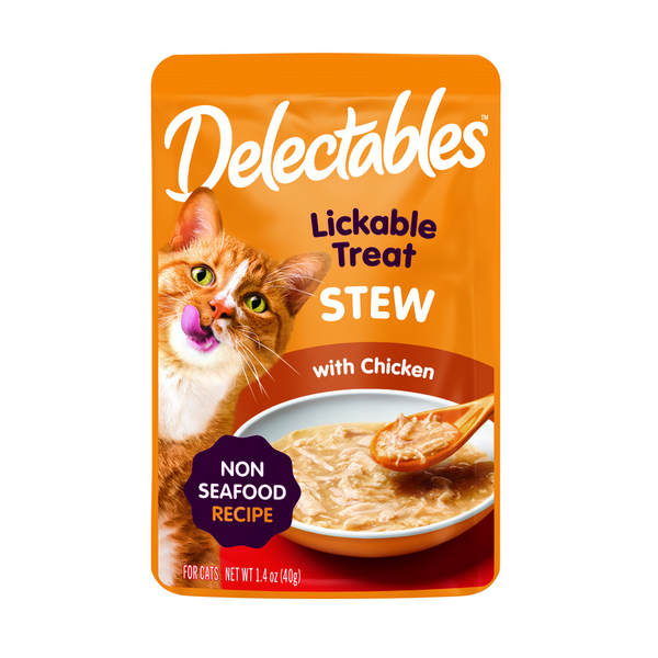 Delectables Stew Non Seafood Chicken Lickable Cat Treat hero