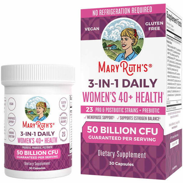 Maryruth's 3-In-1 Daily Women's 40+ Health (Capsules) hero