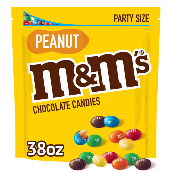 Candy & Chocolate M&M's Peanut Milk Chocolate Candy Party Size hero