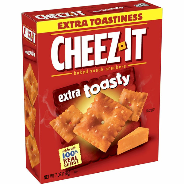 Pantry Cheez-It Cheese Crackers, Baked Snack Crackers, Extra Toasty hero