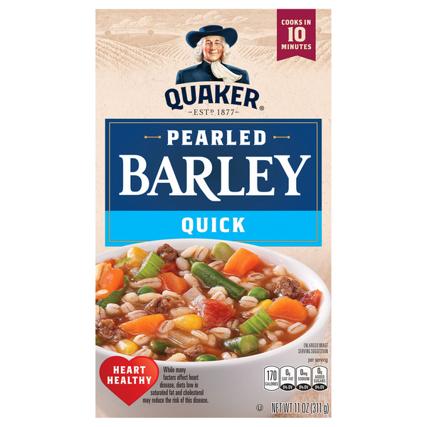 Instant Foods Quaker Barley, Pearled, Quick hero