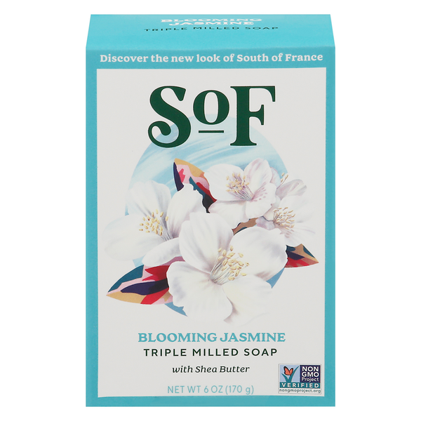 Body Lotions & Soap SoF Soap, Triple Milled, Blooming Jasmine hero