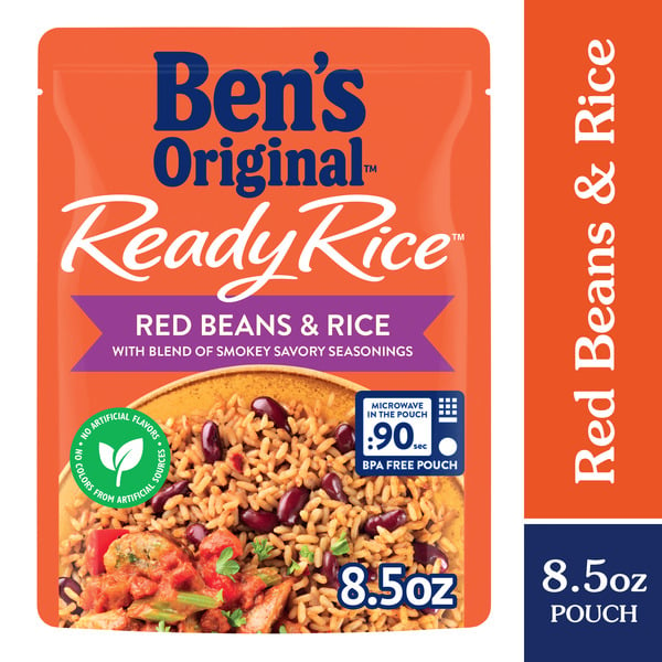 Grains, Rice & Dried Goods Ben's Original Red Beans & Rice with Smokey Savory Seasonings Pouch hero