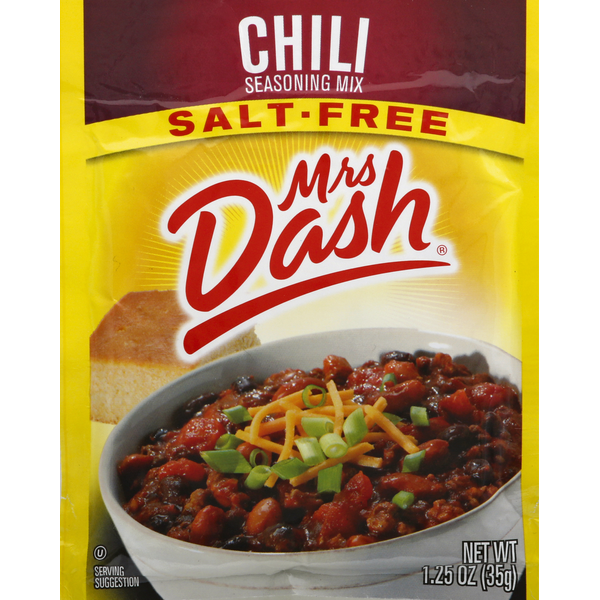 Spices & Seasonings Dash Seasoning Mix, Salt-Free, Chili hero