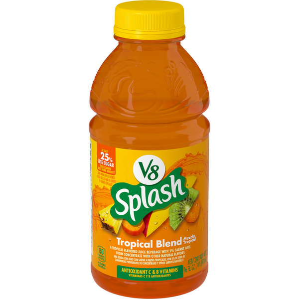 Beverages V8 V 8 Splash Tropical Blend Juice hero