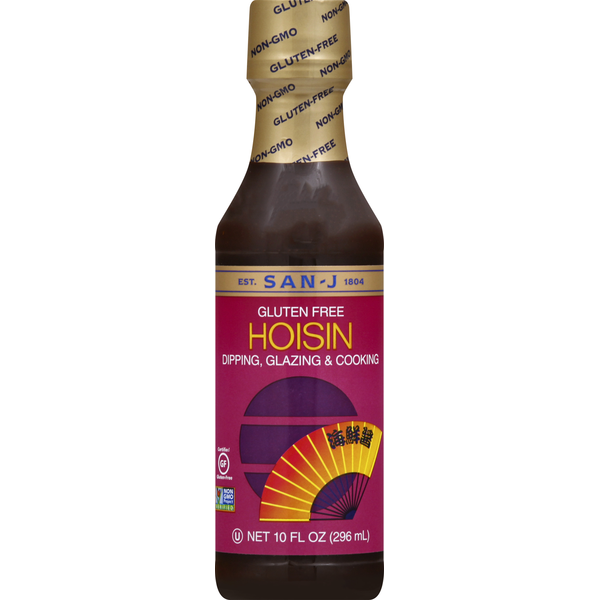 Juice & Nectars San-J Hoisin Sauce, Gluten Free hero