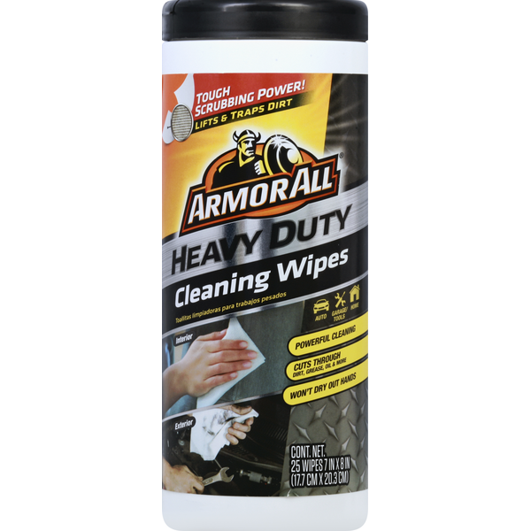 Cleaning Products Armor All Cleaning Wipes, Heavy Duty hero