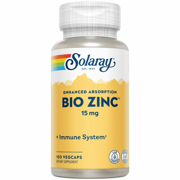 Zinc Solaray Bio Zinc hero