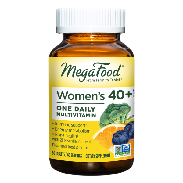 Multi Vitamins MegaFood Women's 40+ One Daily Multivitamin hero