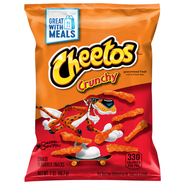 Cheetos Cheese Flavored Snacks, Crunchy hero