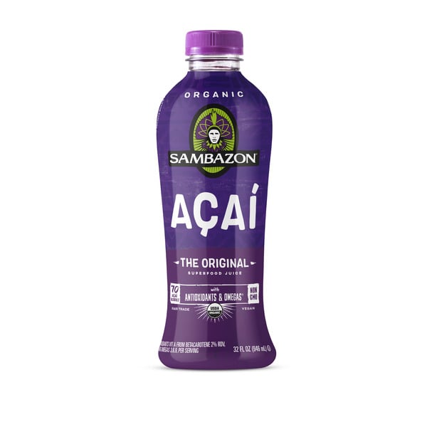 Refrigerated Sambazon Original Açaí Juice hero