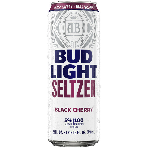 Beers & Coolers Bud Light Hard Seltzer Black Cherry, Can hero