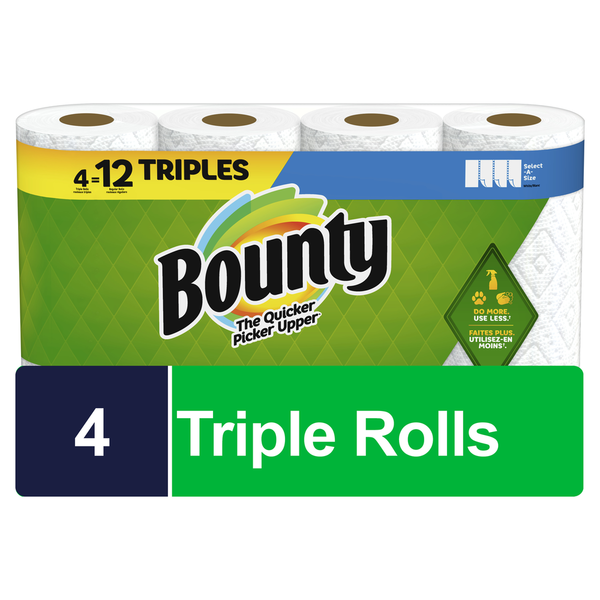 Bounty Select-A-Size Paper Towels hero