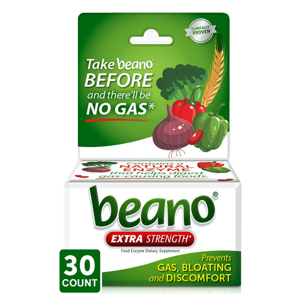 Digestion beano Gas Prevention & Digestive Enzyme Supplement Extra Strength hero