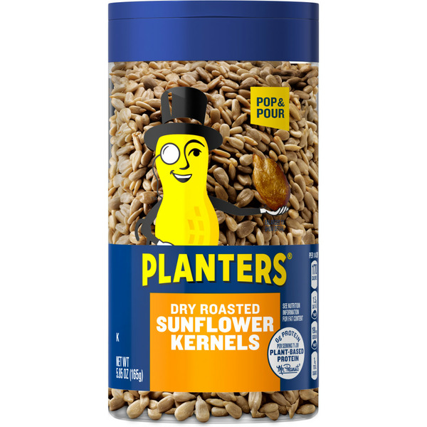 Nuts/Trail Mix/Rice Cakes Planters Dry Roasted Sunflower Kernels hero