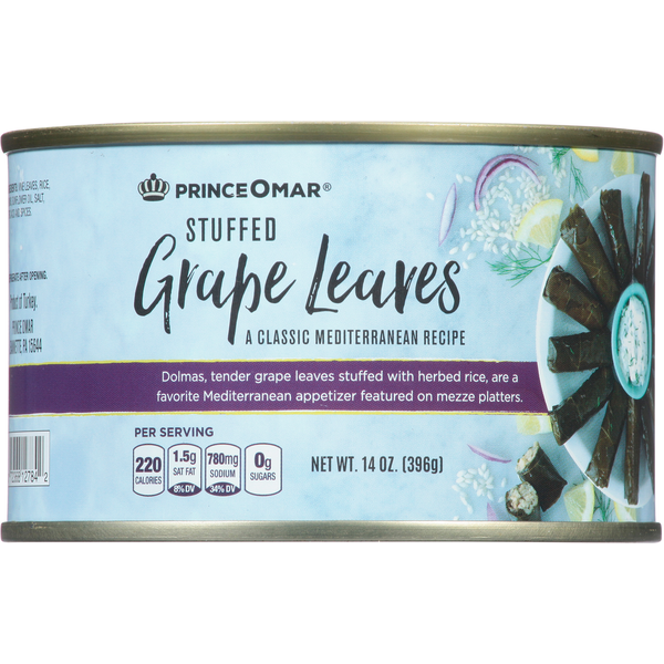 Canned & Jarred Vegetables DeLallo Grape Leaves, Stuffed hero