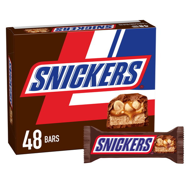 Candy & Chocolate SNICKERS Full Size Bulk Chocolate Candy Bars hero