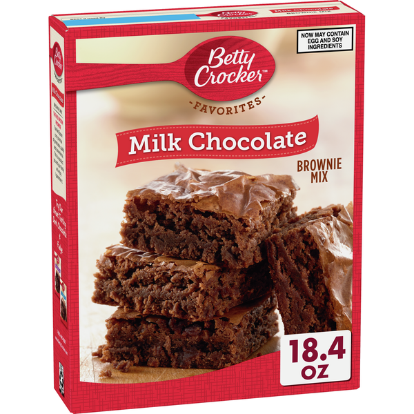 Doughs, Gelatins & Bake Mixes Betty Crocker Milk Chocolate Brownie Mix Family Size hero