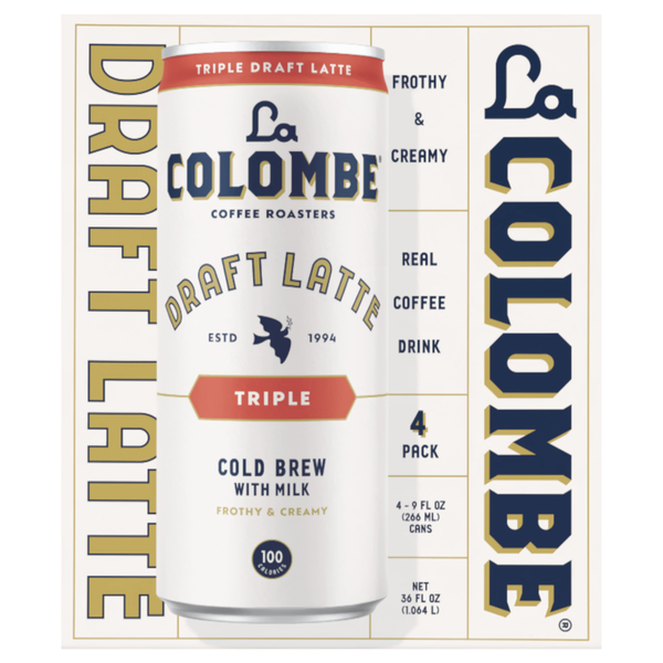 Coffee La Colombe Coffee Drink, Triple, Cold Brew, Draft Latte hero