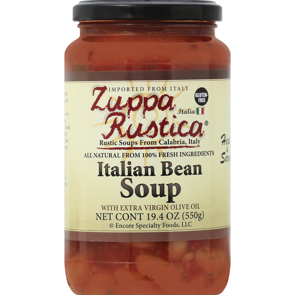 Soup, Broth & Bouillon Zuppa Rustica Italian Bean Soup, with Extra Virgin Olive Oil hero