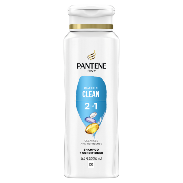 Pantene Classic Clean 2in1 Shampoo + Conditioner hero