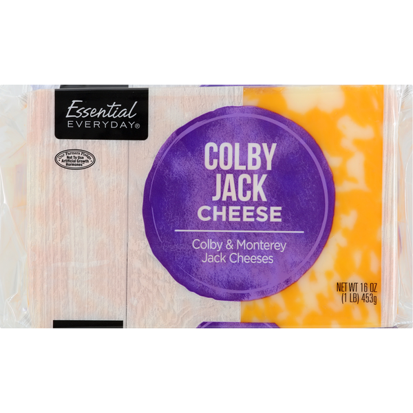 Packaged Cheese Essential Everyday Cheese, Colby Jack hero