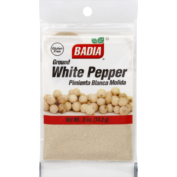 Latino Foods Badia Spices White Pepper, Ground hero