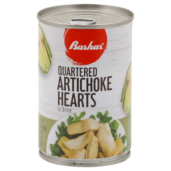 Canned & Jarred Vegetables Bashas' Artichoke Hearts, Quartered hero