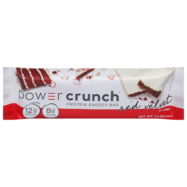 Energy & Granola Bars Power Crunch Protein Energy Bar, Red Velvet Flavored hero