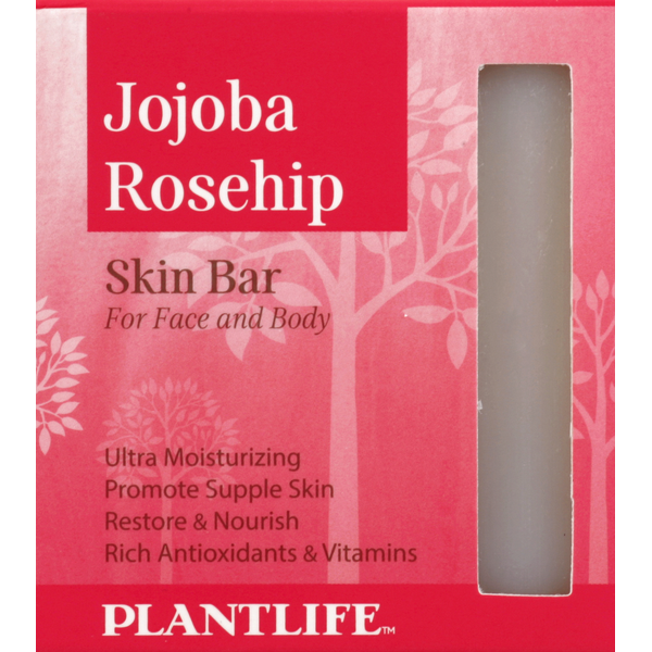 Body Lotions & Soap Plantlife Skin Bar, Jojoba Rosehip hero