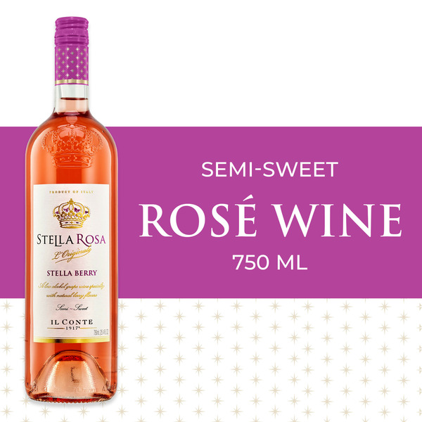 Sweet Pink Wine Stella Rosa Berry hero