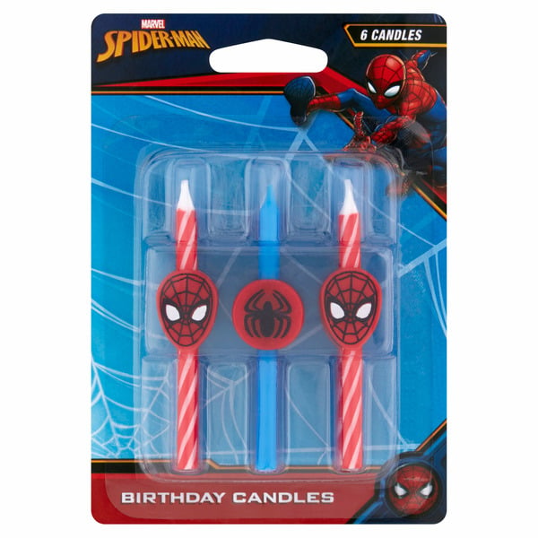 Air Fresheners & Candles Marvel Spider-man Birthday Candles hero