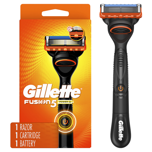 Shave Needs Gillette Fusion5 Power Men’s Razor Power Handle + 1 Blade Refill hero