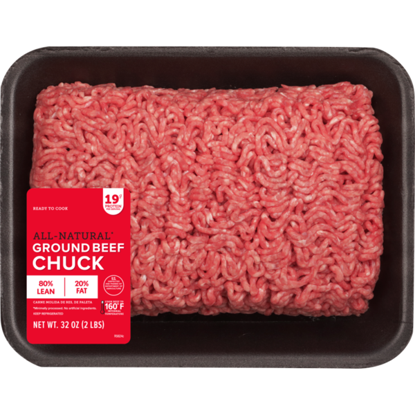 Packaged Meat Ibp Ground Chuck 80% (2.0 Net Wt) hero