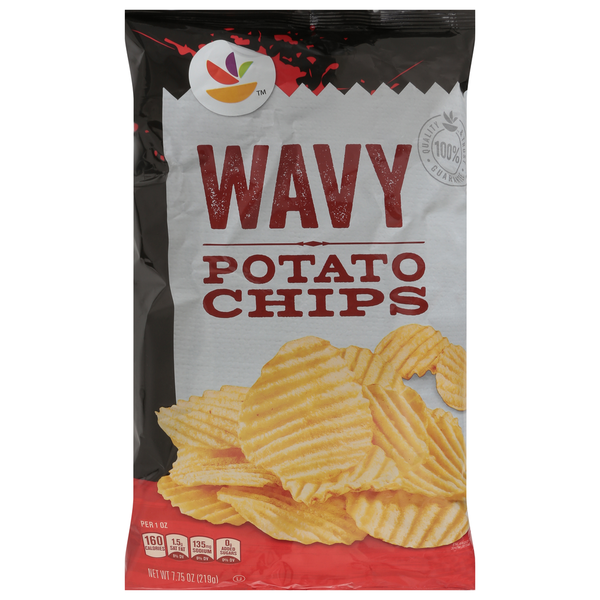 Candy & Chocolate Store Brand Potato Chips, Wavy hero