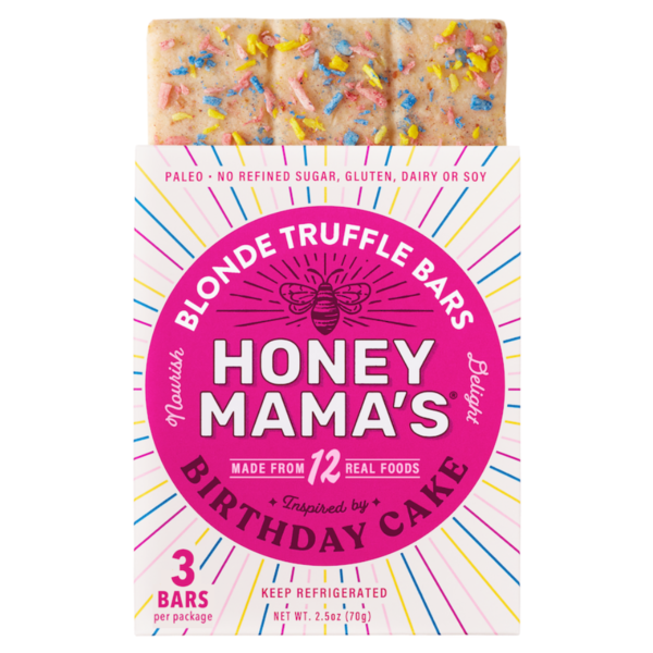 Bakery Desserts Honey Mama's Blonde Truffle Bar, Birthday Cake hero